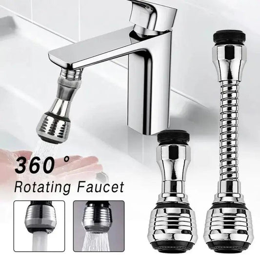 360° Adjustment Kitchen Faucet Extender Dual Mode Water Saving Pressurize Faucet Extender Filter Sprayer Bathroom Kitchen Gadget - AmStil