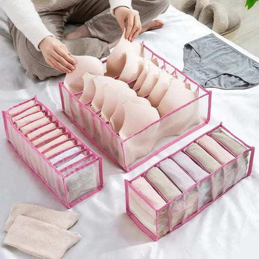 Folding Wardrobe Organizer Panties and Socks Organizer Wardrobe Clothes Underwear Organizer Drawer Clothes Divider - AmStil