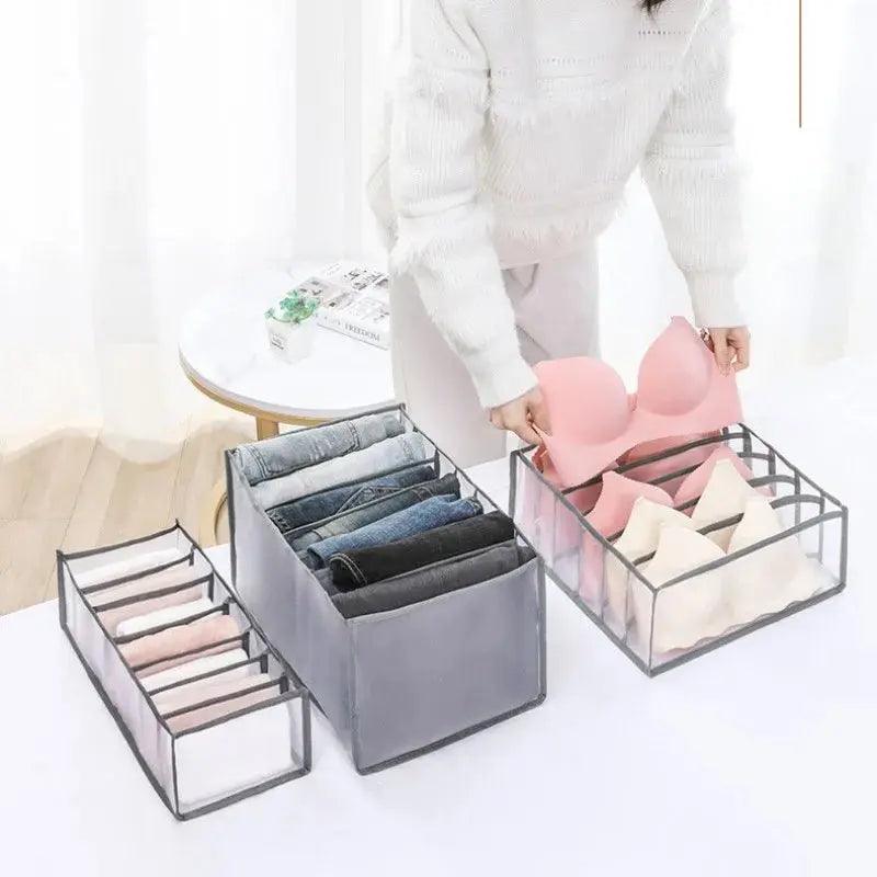 Folding Wardrobe Organizer Panties and Socks Organizer Wardrobe Clothes Underwear Organizer Drawer Clothes Divider - AmStil