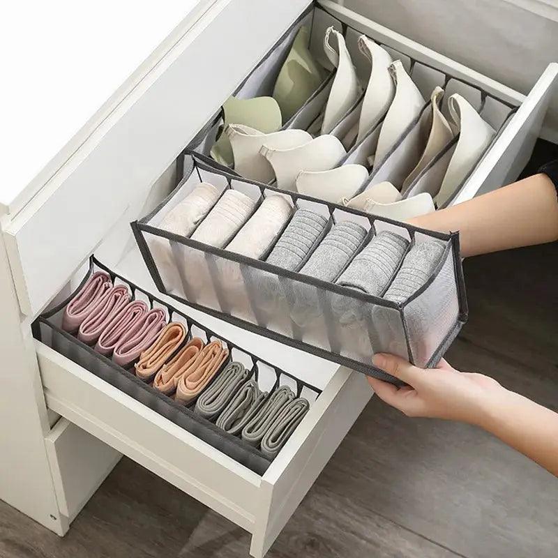Folding Wardrobe Organizer Panties and Socks Organizer Wardrobe Clothes Underwear Organizer Drawer Clothes Divider - AmStil