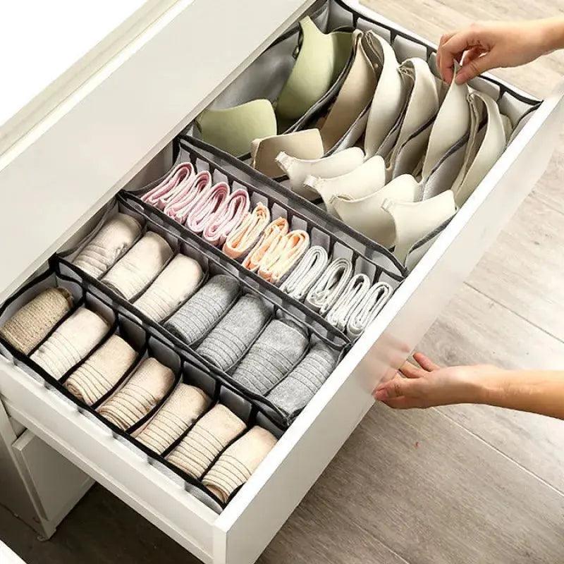 Folding Wardrobe Organizer Panties and Socks Organizer Wardrobe Clothes Underwear Organizer Drawer Clothes Divider - AmStil