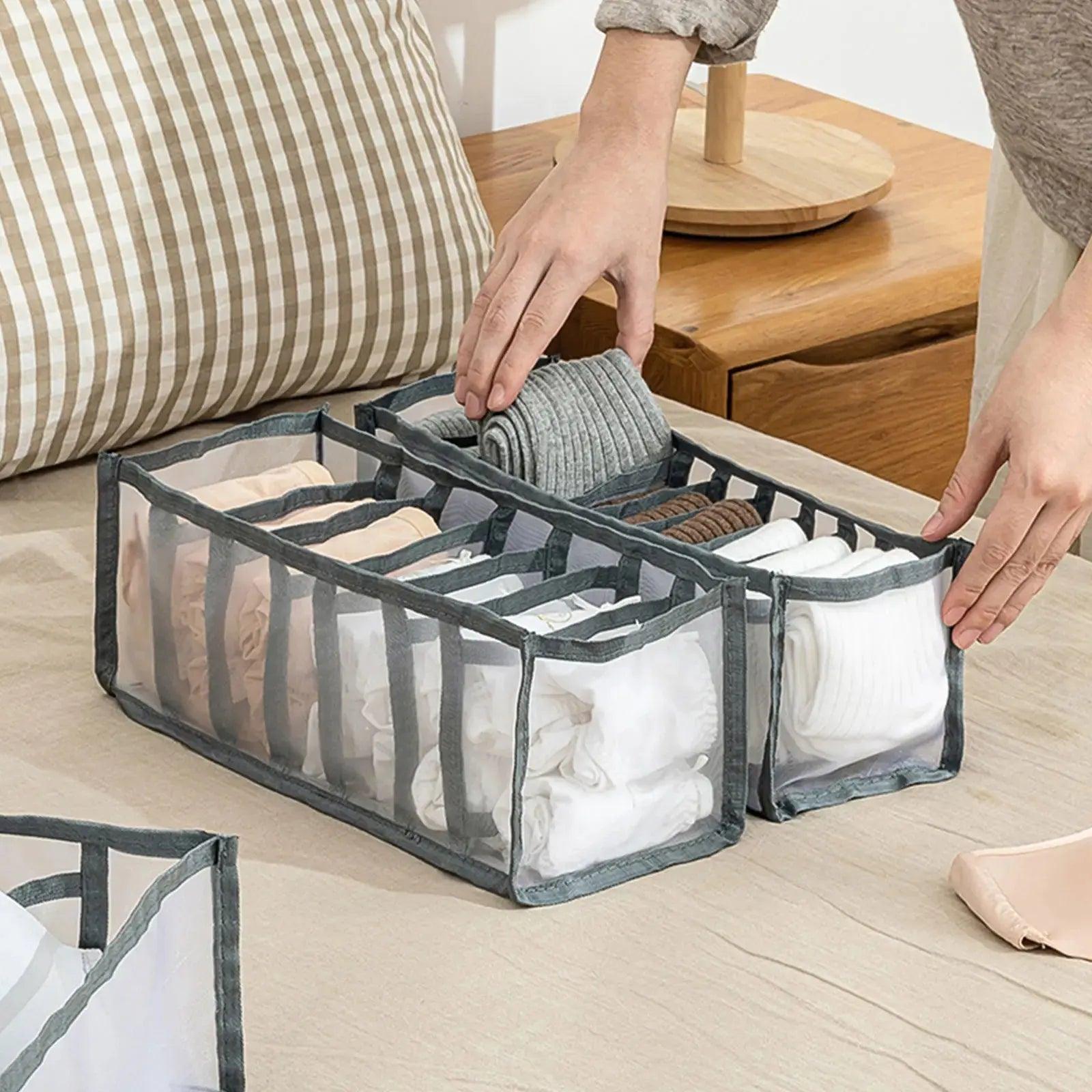 Folding Wardrobe Organizer Panties and Socks Organizer Wardrobe Clothes Underwear Organizer Drawer Clothes Divider - AmStil